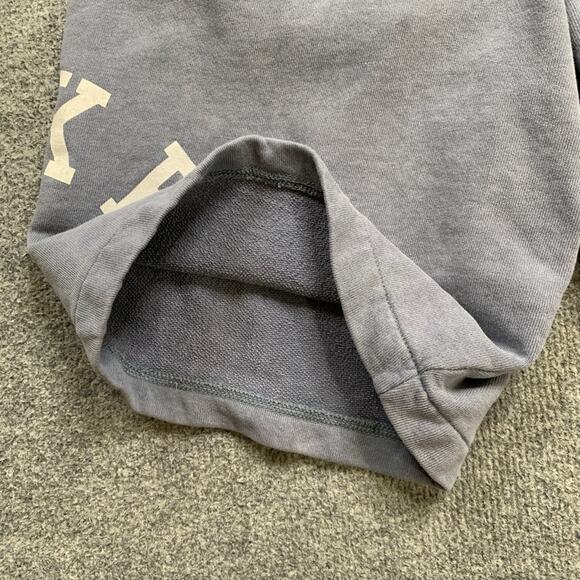 Nike Shorts Mens M Medium Steel Grey Cotton Sportswear French Terry Color Wash - Picture 10 of 12